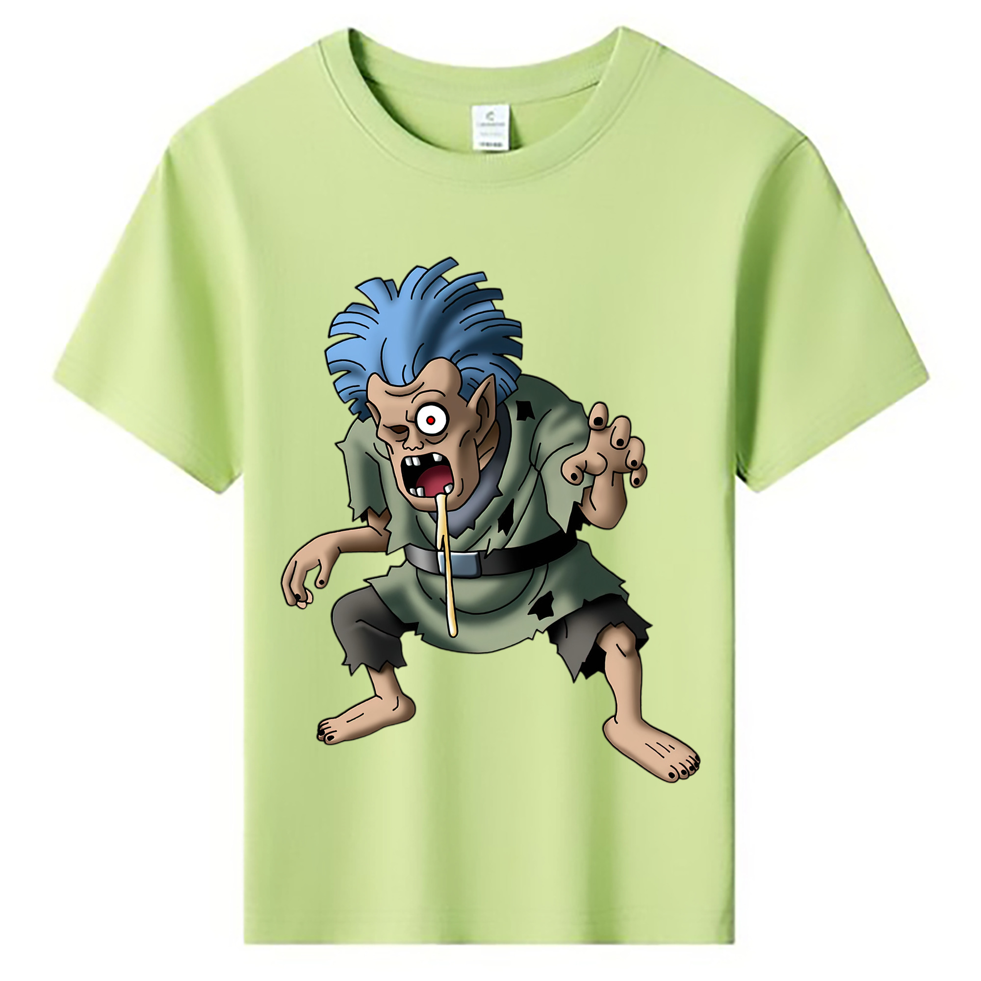 （画像用） ドラゴンクエスト Doragon Kuesuto Dragon Quest 綿100％キッズTシャツ（フロントプリント）